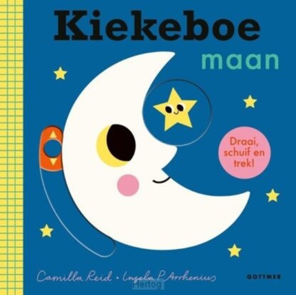 Boeken Schuifboekje: Kiekeboe maan 1+ Boeken Schuifboekje: Kiekeboe maan 1+