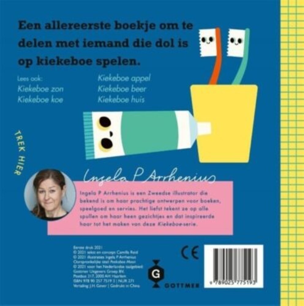 Boeken Schuifboekje: Kiekeboe maan 1+ Boeken Schuifboekje: Kiekeboe maan 1+