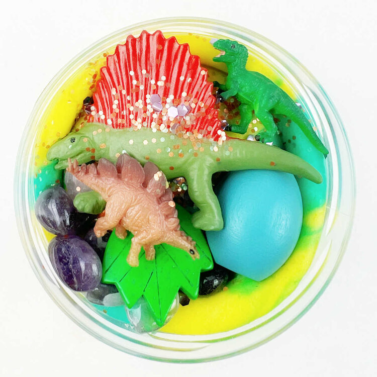 Invitation to imagine Dinosaur surprise pot
