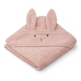 Liewood Albert hooded towel - 0037 Rabbit rose