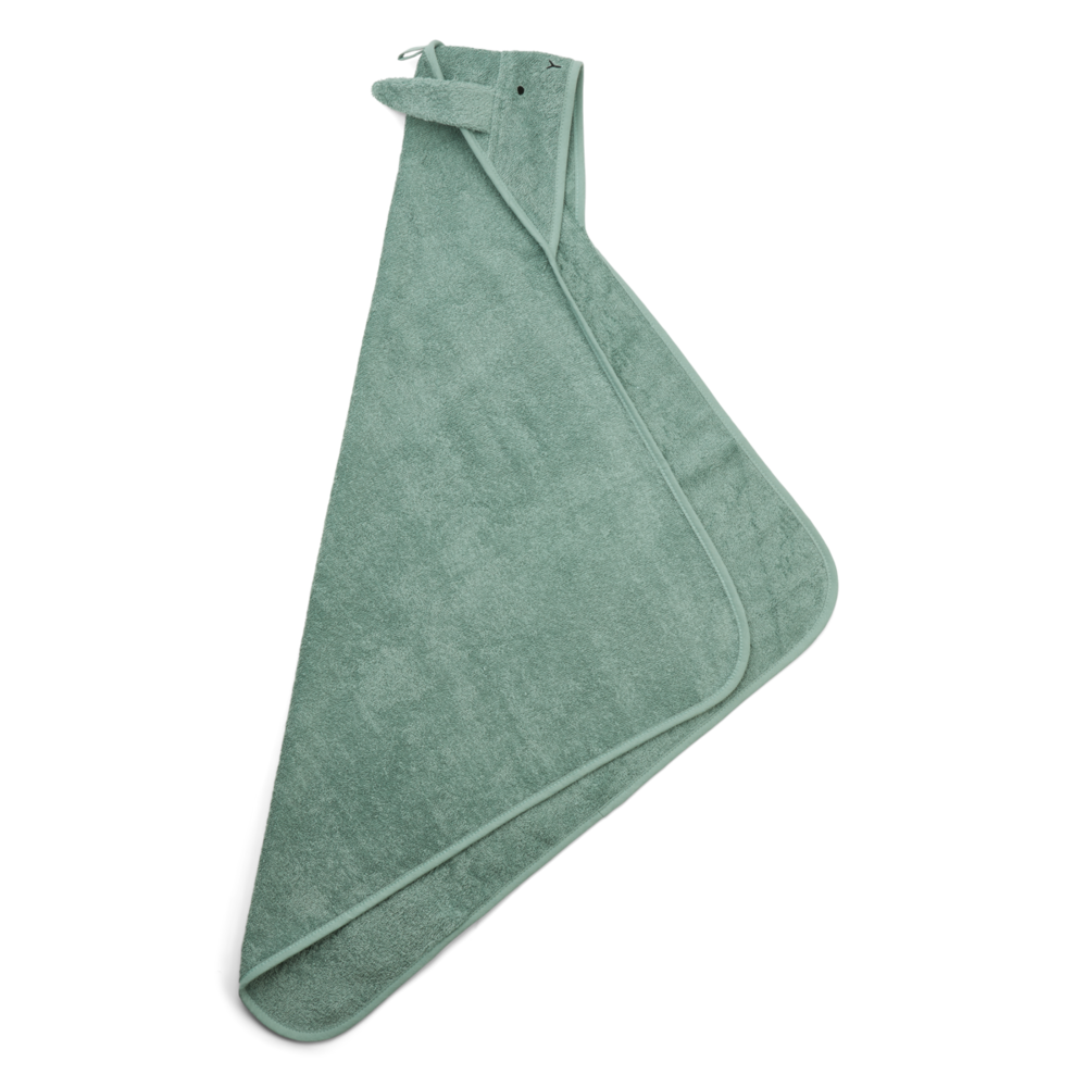 Liewood Albert hooded towel - 7376 Rabbit peppermint Liewood Albert hooded towel - 7376 Rabbit peppermint