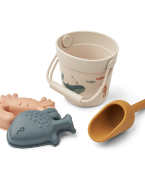 Liewood Kit Mini Sea Creature Beach Set - 1032 Sea creature / Sandy
