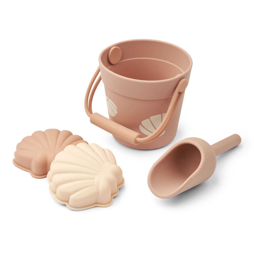 Liewood Kit Mini Sea Creature Beach Set - 1503 Shell / Pale tuscany