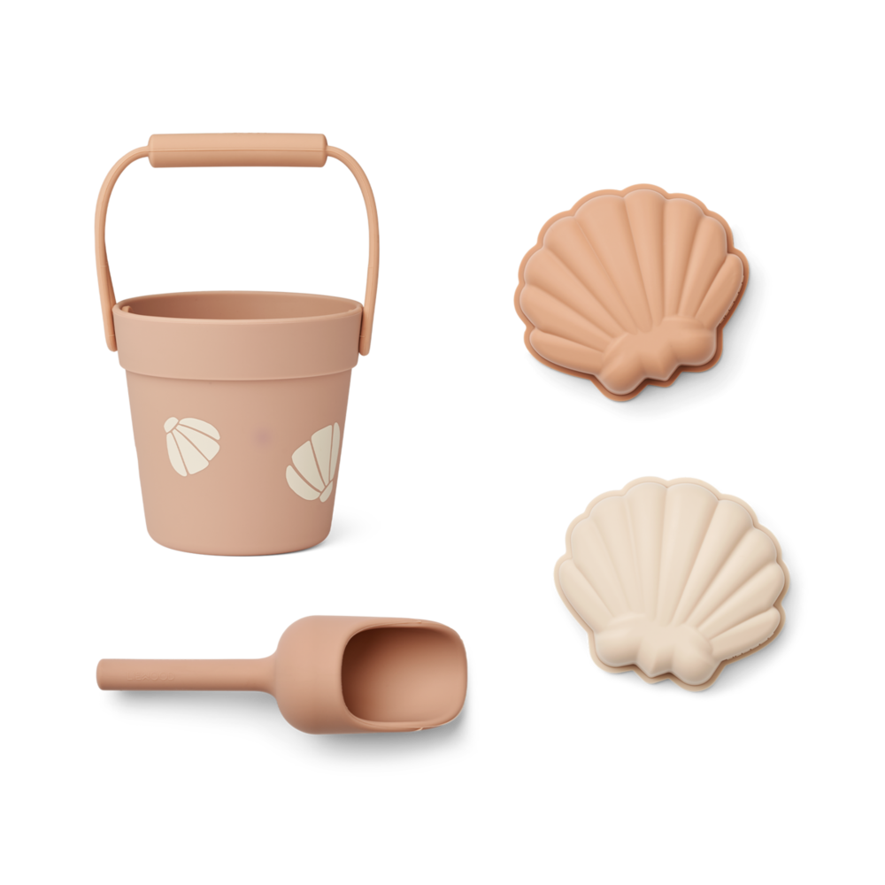 Liewood Kit Mini Sea Creature Beach Set - 1503 Shell / Pale tuscany