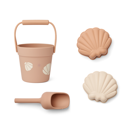 Liewood Kit Mini Sea Creature Beach Set - 1503 Shell / Pale tuscany