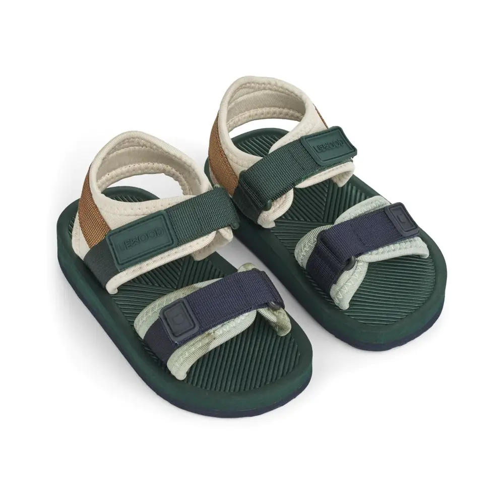 Liewood Monty Sandals - 9317 Hunter green mix Liewood Monty Sandals - 9317 Hunter green mix