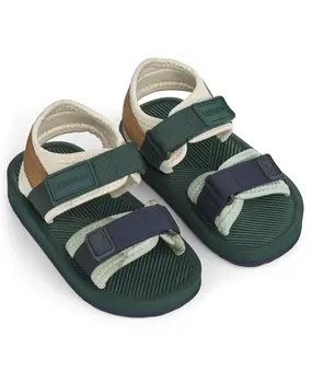 Liewood Monty Sandals - 9317 Hunter green mix Liewood Monty Sandals - 9317 Hunter green mix
