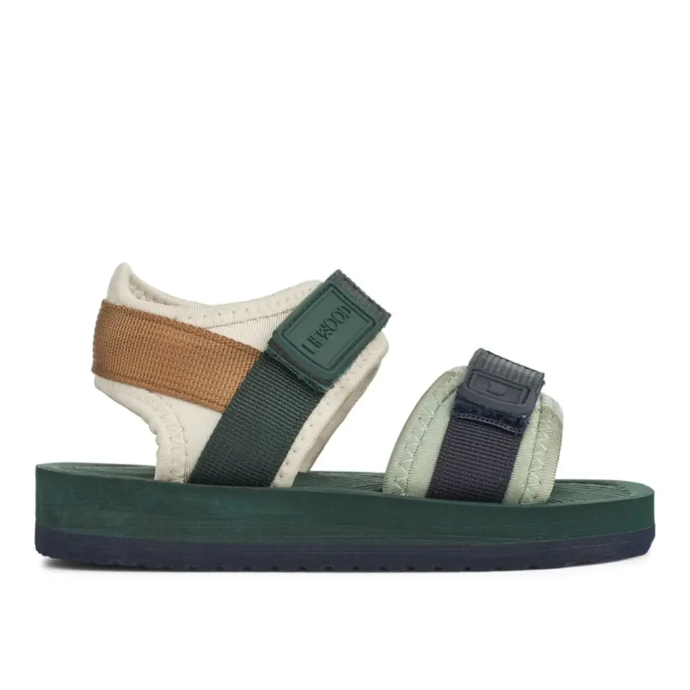Liewood Monty Sandals - 9317 Hunter green mix Liewood Monty Sandals - 9317 Hunter green mix