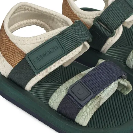 Liewood Monty Sandals - 9317 Hunter green mix Liewood Monty Sandals - 9317 Hunter green mix