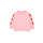 SS24-171 Hearts sweatshirt rose pink