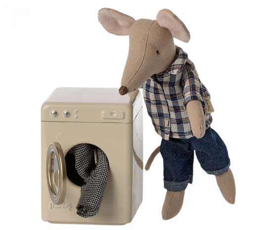 Maileg Washing machine, Mouse Maileg Washing machine, Mouse