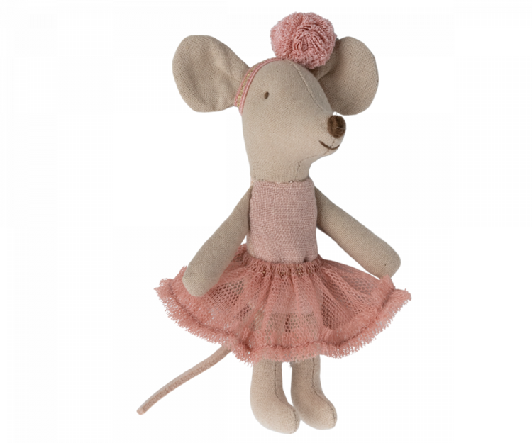 Maileg Ballerina mouse, Little sister Rose
