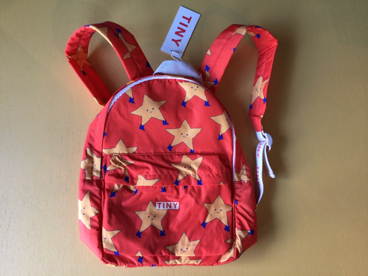 Tiny Cottons Dancing stars backpack summer red Tiny Cottons Dancing stars backpack summer red