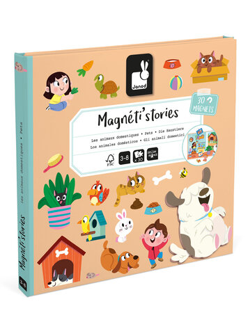Janod Magneti Stories - Huisdieren