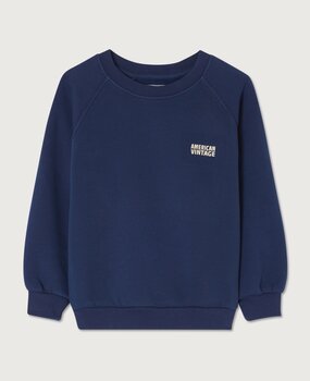 American Vintage Sweater Izubird Vintage Navy American Vintage Sweater Izubird Vintage Navy