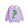Dolphin sp collar sweatshirt purple