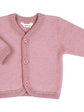 Joha 16592 716 15715 Wolfleece vestje / jasje - old rose