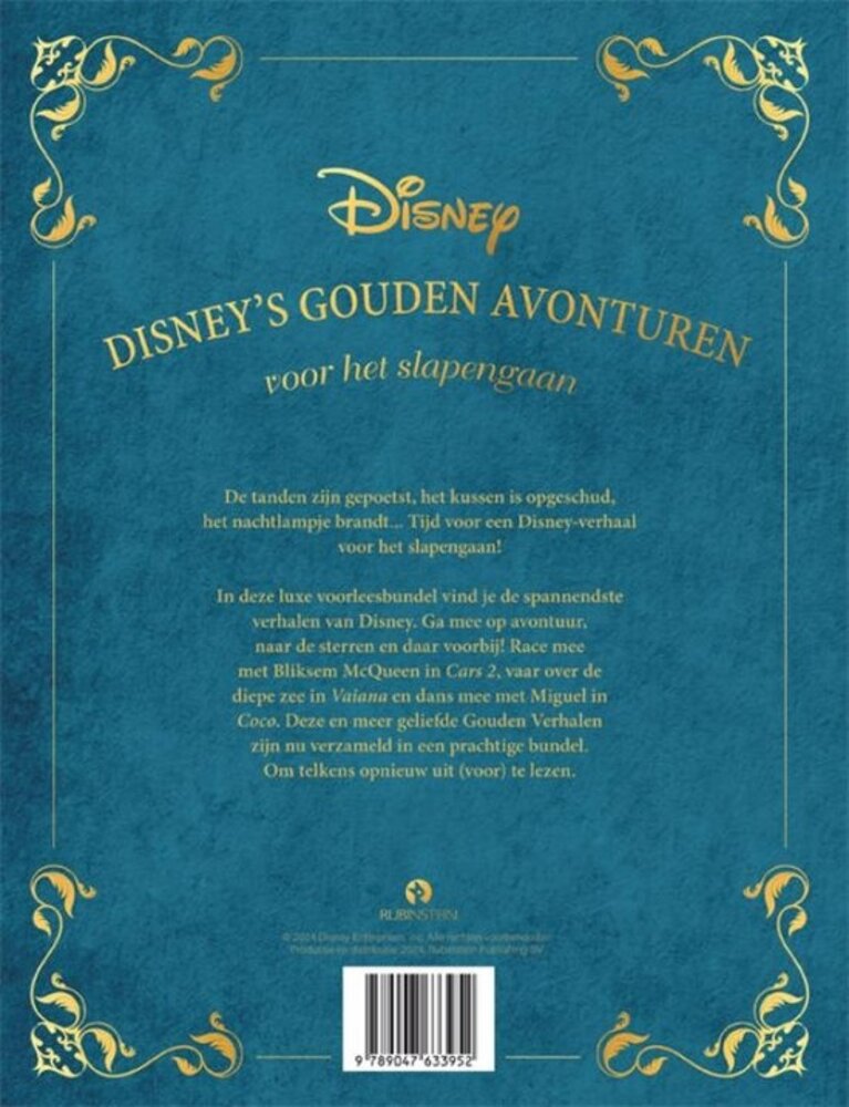 Boeken Disney's Gouden Avonturen voor het slapengaan 5+ Boeken Disney's Gouden Avonturen voor het slapengaan 5+