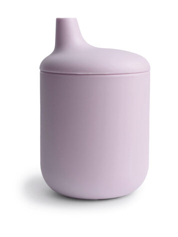 Mushie Sippy cup soft lilac