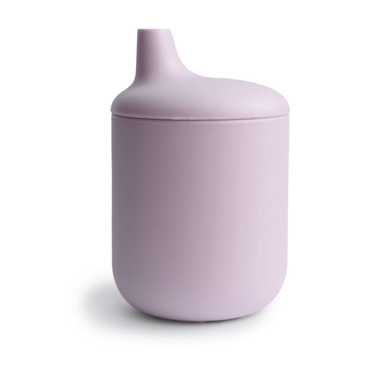 Mushie Sippy cup soft lilac