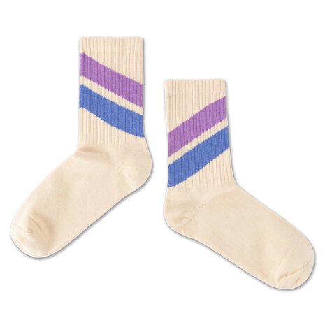 Repose AMS 74. Sporty socks beige stripe Repose AMS 74. Sporty socks beige stripe