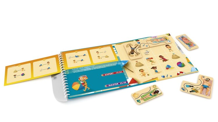 Smart Games Magnetic travel: Puzzle Beach
