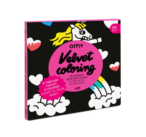 OMY Coloring velvet - Lily OMY Coloring velvet - Lily