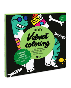 OMY Coloring velvet - Dino