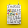 OMY Giant poster - ABC OMY Giant poster - ABC