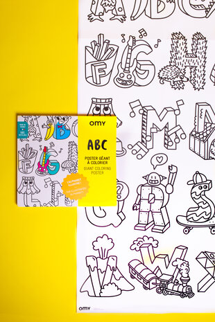 OMY Giant poster - ABC OMY Giant poster - ABC