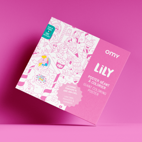 OMY Giant poster - Lily OMY Giant poster - Lily