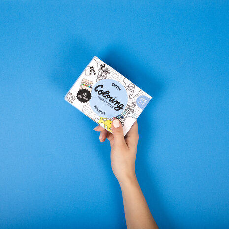 OMY Coloring pocket - Mini atlases OMY Coloring pocket - Mini atlases