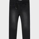 Name It 13204520 NMMTHEO DNMTHAYER 2689SWE KEY PANT NOOS Black denim