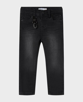Name It 13204520 NMMTHEO PANT NOOS Black denim