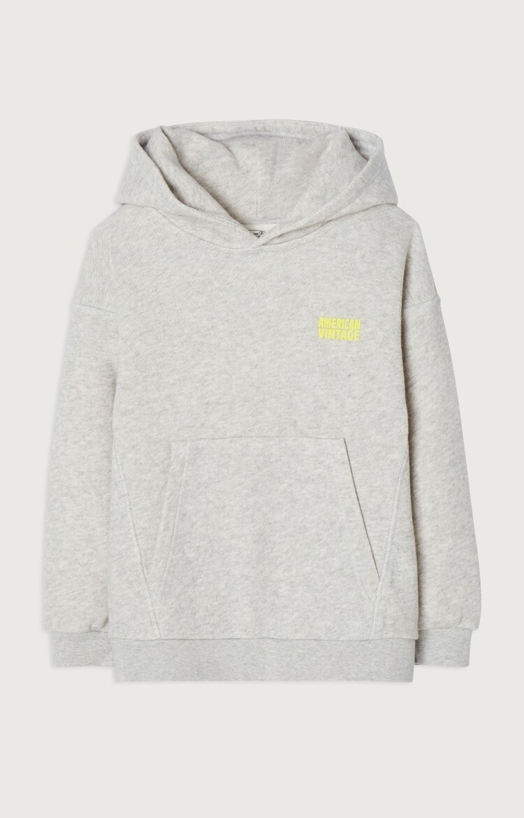 American Vintage Kodytown hoodie  grijs – zachte trui