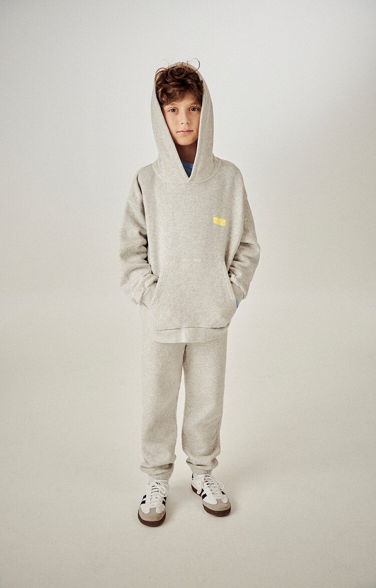 American Vintage Kodytown hoodie  grijs – zachte trui