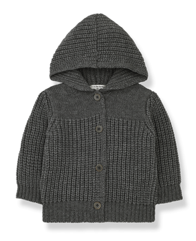 1+ in the family SIMO-bb grey hood jacket