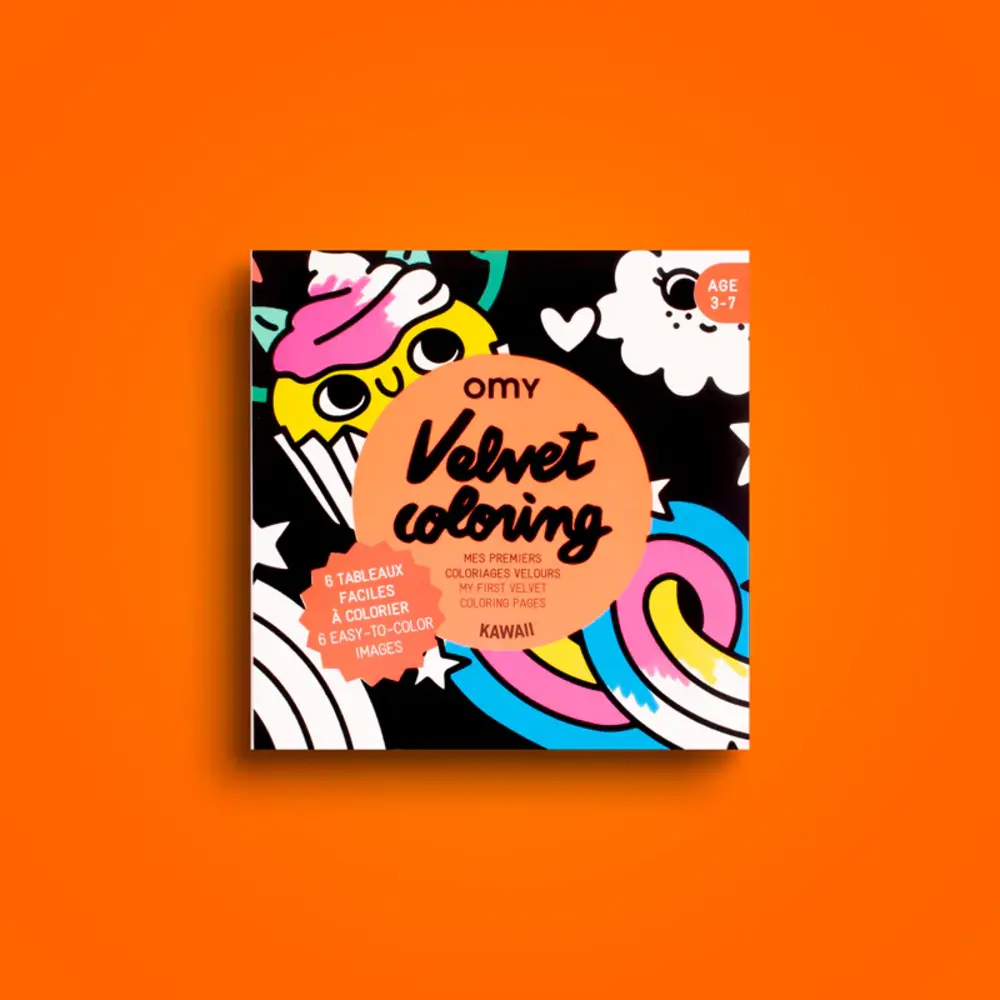 OMY Coloring velvet - Kawaii OMY Coloring velvet - Kawaii