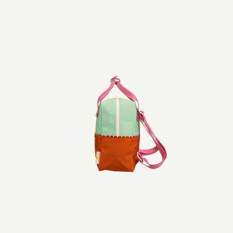 Sticky Lemon Backpack small - better together - towel green + gravel orange Sticky Lemon Backpack small - better together - towel green + gravel orange