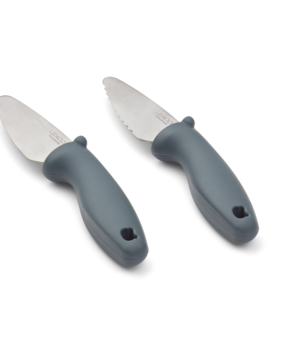 Liewood Perry Cutting Knife Set 7130 Whale Blue