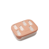 Liewood Arthur printed lunchbox - 2175 Cat / Tuscany rose