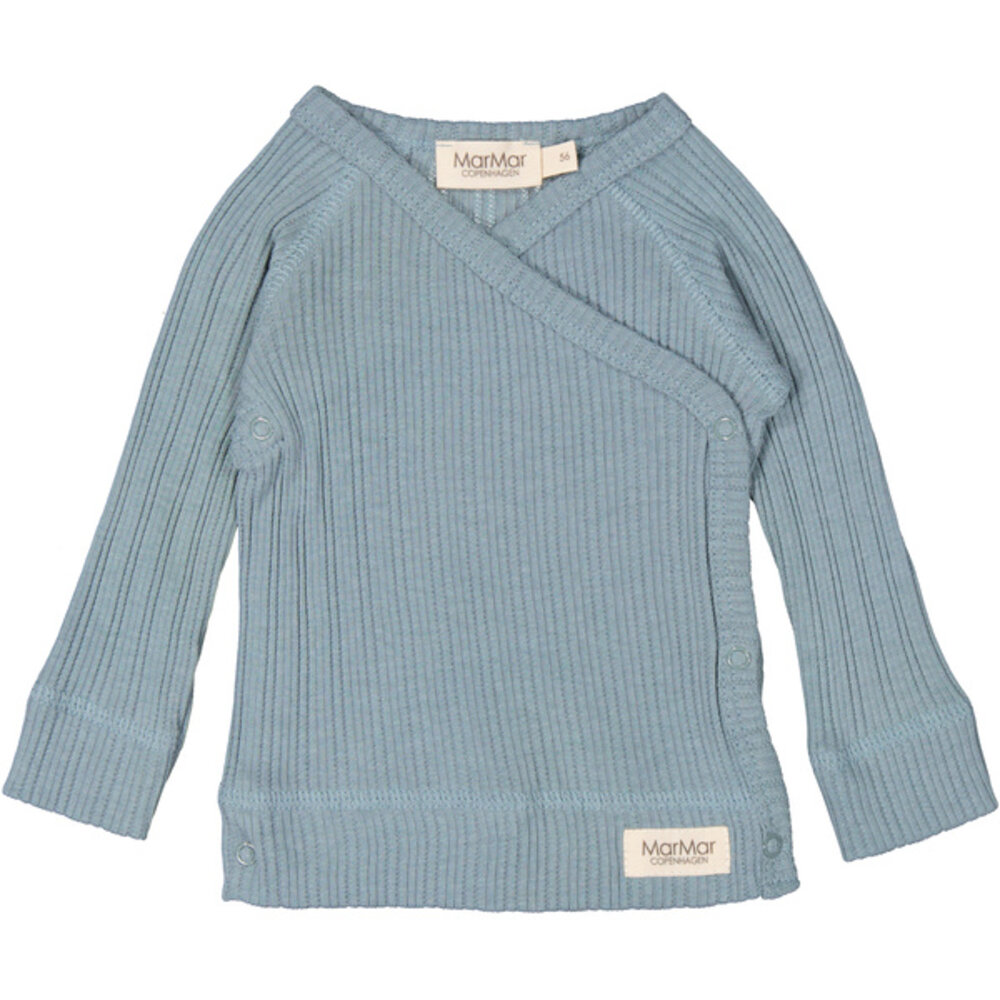 MarMar Copenhagen Tut wrap overslagvest 0463 Blue dove MarMar Copenhagen Tut wrap overslagvest 0463 Blue dove