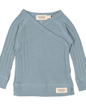 MarMar Copenhagen Tut wrap overslagvest 0463 Blue dove MarMar Copenhagen Tut wrap overslagvest 0463 Blue dove