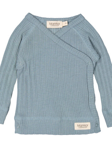 MarMar Copenhagen Tut wrap overslagvest 0463 Blue dove