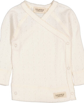 MarMar Copenhagen Tut wrap overslagvest 0177 Flour white MarMar Copenhagen Tut wrap overslagvest 0177 Flour white