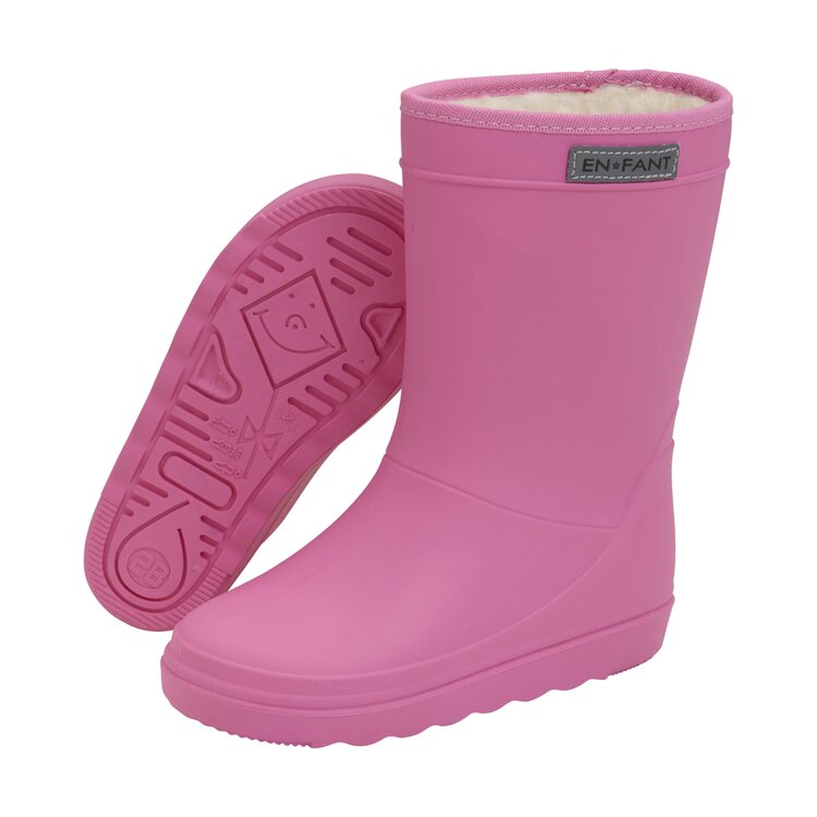 En Fant Gevoerde regenlaarzen - 5230 Carmine Rose