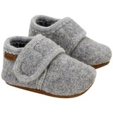 En Fant Wollen baby sloffen - 1230 Grey Melange
