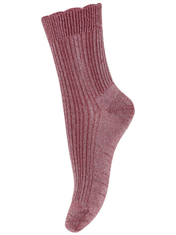 MP Denmark 10 59058 4070 Celosia glitter socks Maroon