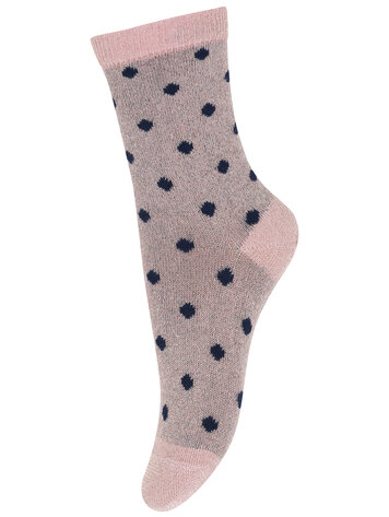 MP Denmark 10 79265 4150 Irma glitter socks Silver Pink