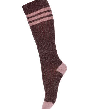 MP Denmark 10 89018 36 Merle glitter knee socks Grape Skin MP Denmark 10 89018 36 Merle glitter knee socks Grape Skin